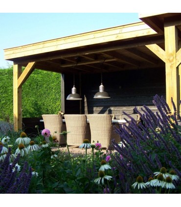 Suspension à chaine OLD INDUSTRIE en aluminium ø 50cm hauteur 42cm