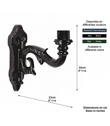 Console ENKHUIZEN pour luminaire - 24cm