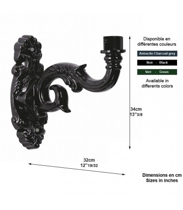 Console VOLENDAM pour luminaire - 34cm