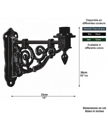 Console MARKEN pour luminaire - 26cm