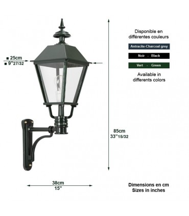 Luminaire EEMMES en applique sur console 85cm