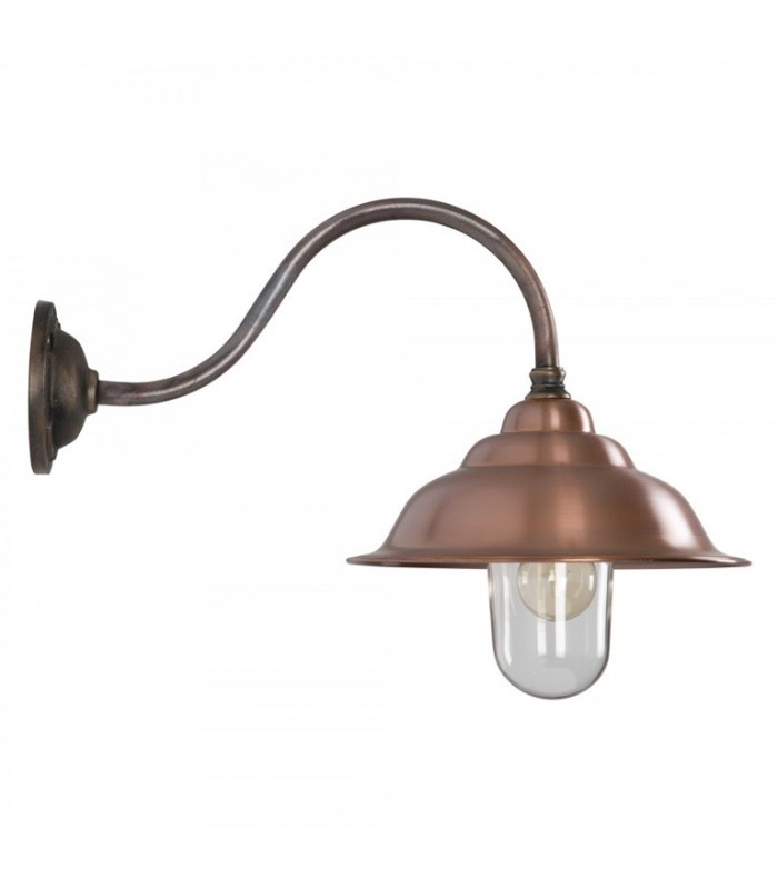 Luminaire mural en bronze SAVOYE I monté en applique htr 39cm