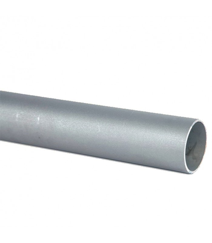 Tube de poteau 3000mm fût lisse rond ø80mm en aluminium
