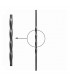Balustre torsadé H470mm 12x12mm