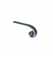 Crosse de départ 40x8mm longueur 350x120mm acier mouluré
