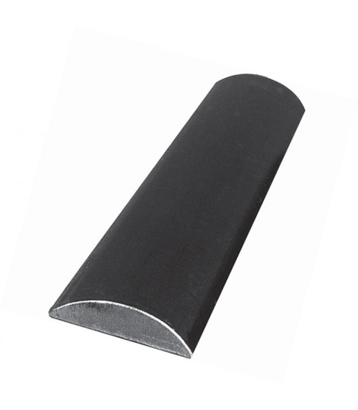 Main courante bombée 30x8mm longueur 3m acier profilé