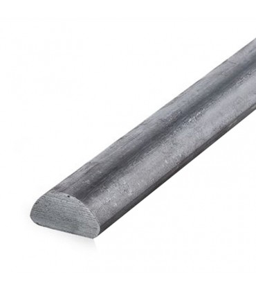 Main courante 1/2 rond 40x20mm longueur 3m