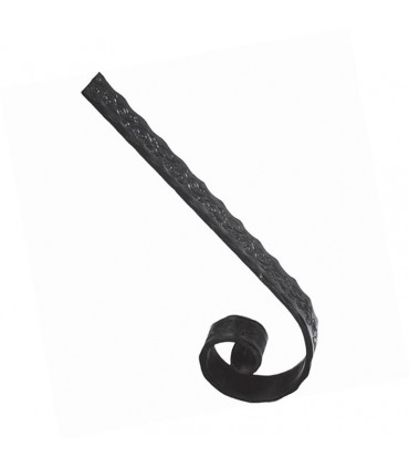 Crosse acier martelé 40x8mm