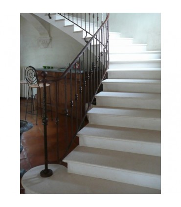 Main courante moulurée 40x10 3m