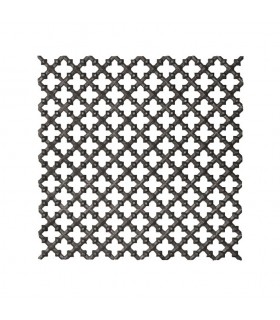 Décoration fonte H560x560mm double face