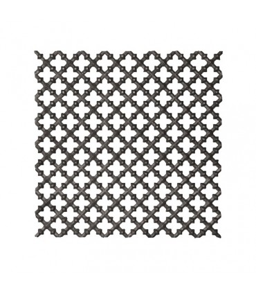 Décoration fonte H560x560mm double face