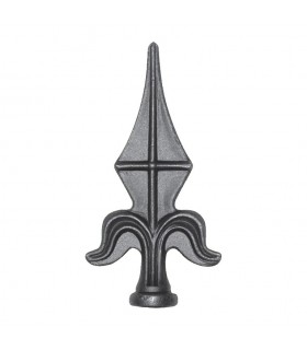 Pointe de lance fleur de lys hauteur 135mm