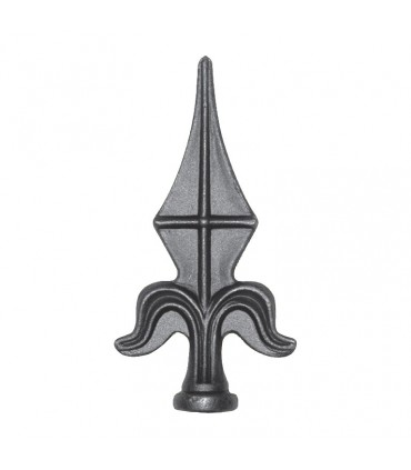 Pointe de lance fleur de lys hauteur 135mm