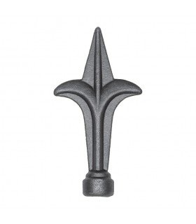 Pointe de lance fleur de lys hauteur 114mm
