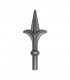 Pointe de lance fleur de lys hauteur 160mm