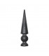Pointe de lance acier effilée ø31mm hauteur 152mm