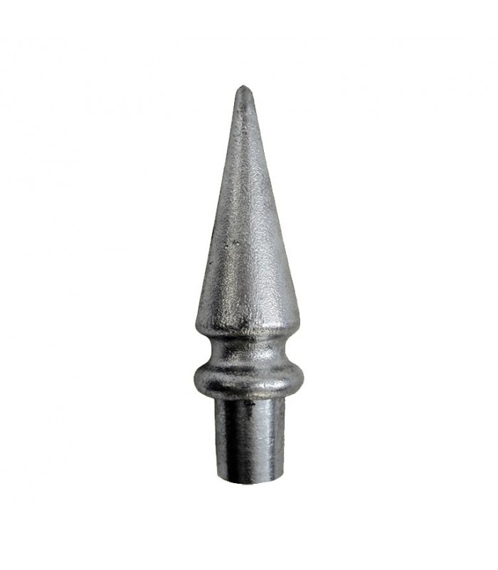Pointes de lances 70mm embouts de 10mm en aluminium pour portails et clotures