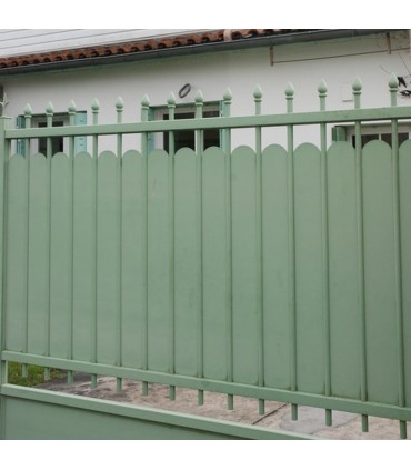 Pointe de lance aluminium Ø16mm hauteur 50mm