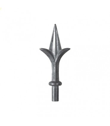 Pointe de lance aluminium Ø14,5mm hauteur127mm