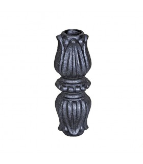 Manchon, garniture haute en fonte aciérée pour balustre diametre 16mm