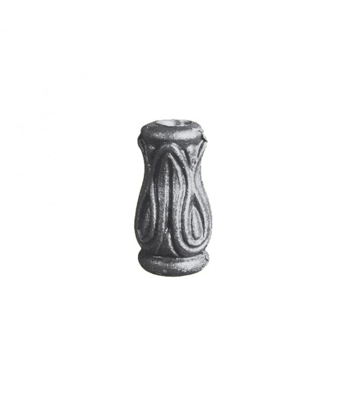 Manchons garnitures 64mm alésage ø16mm taille moyenne en acier à souder pour balustres ronds