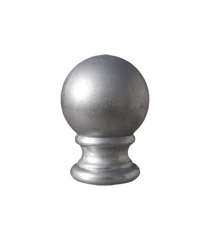 Boules de départ alu 100mm embase ø55mm de rampes d'escalier en aluminium