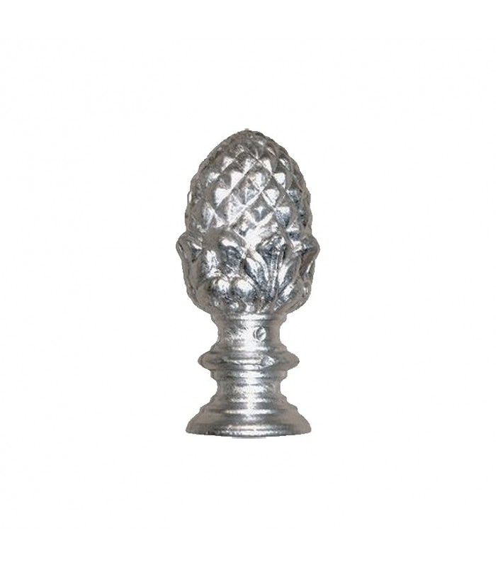 Pommeaux de départ alu 110mm embase ø45mm d'escalier  ou de poteau de cloture en aluminium