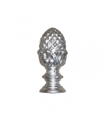 Pommeau de départ d'escalier  ou de poteau de cloture en aluminium hauteur 110mm
