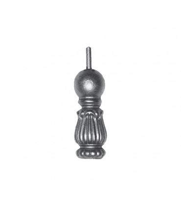 Garniture haute sous lisse fonte avec insert incliné hauteur 105mm