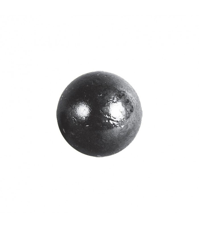 Bille boule de forge sphère ø30mm pleine lisse en acier forgé