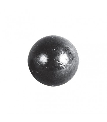 Bille boule de forge sphère pleine lisse en acier forgé diametre 40mm