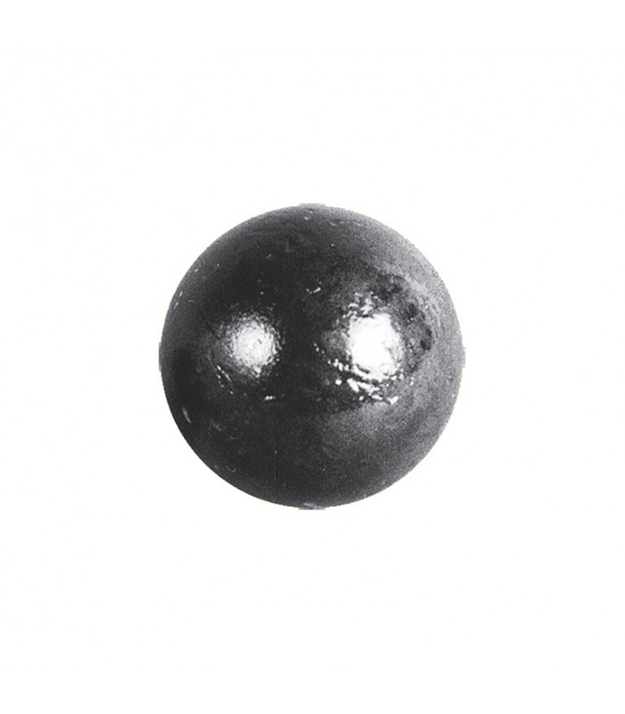 Bille boule de forge sphère ø50mm pleine lisse en acier forgé