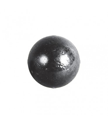 Bille boule de forge sphère pleine lisse en acier forgé diametre 50mm