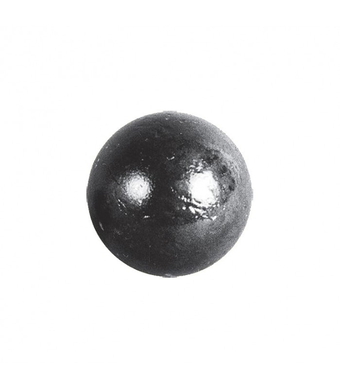 Bille boule de forge sphère ø60mm pleine lisse en acier forgé
