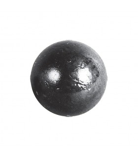 Bille boule de forge sphère pleine lisse en acier forgé diametre 90mm