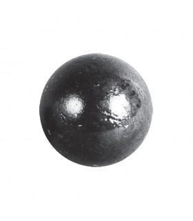 Bille boule de forge sphère pleine lisse en acier forgé diametre 100mm