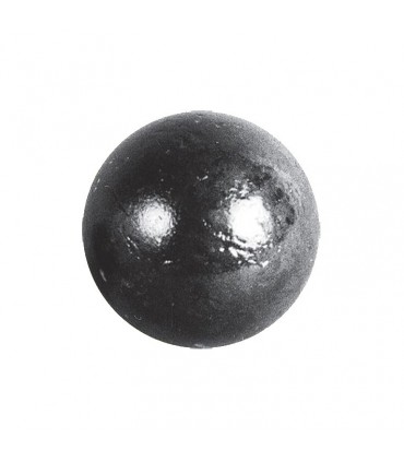 Bille boule de forge sphère pleine lisse en acier forgé diametre 100mm
