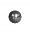 Bille boule à facettes ø30mm sphère pleine à facettes en acier forgé