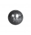 Bille boule à facettes ø50mm sphère pleine à facettes en acier forgé