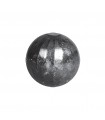 Bille boule à facettes ø70mm sphère pleine à facettes en acier forgé