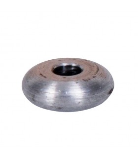 Bille boule méplate sphère en acier décolleté diamètre 20mm x 10mm sur plats