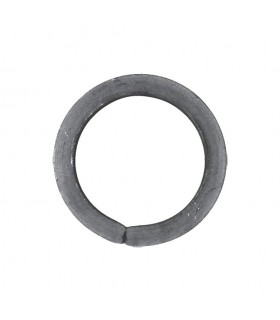 Cercle diamètre 110mm ext carré de 14x14mm en acier roulé non soudé.