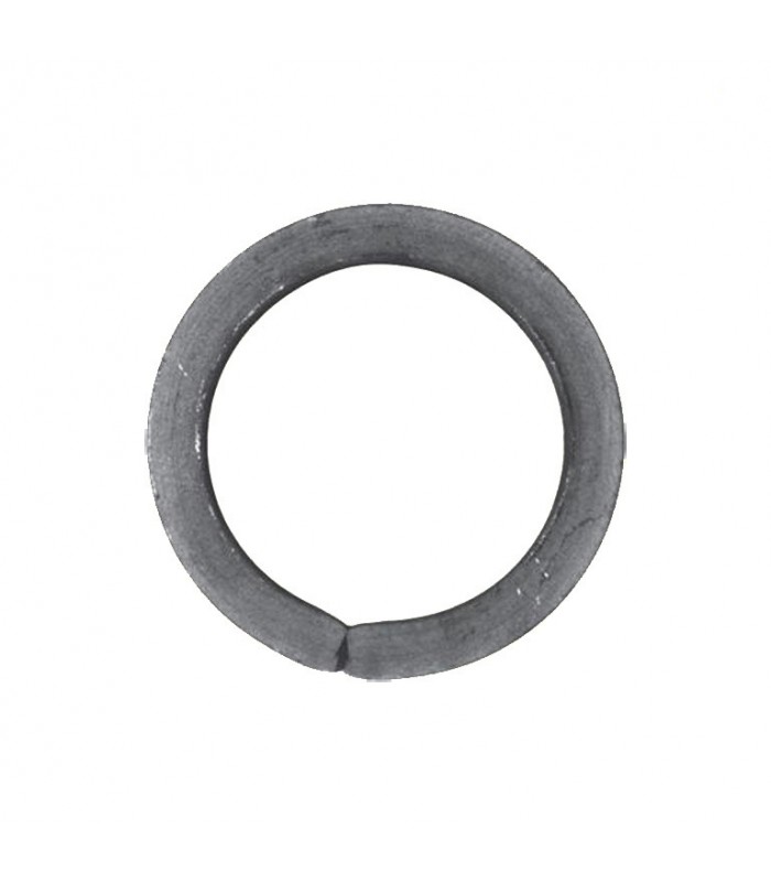 Cercle diamètre 110mm ext carré de 16x16mm anneau en acier roulé non soudé.