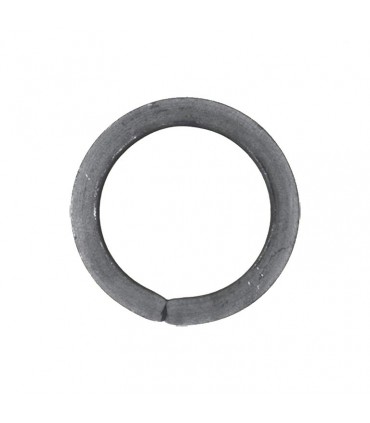 Cercle diamètre 110mm ext carré de 16x16mm anneau en acier roulé non soudé.