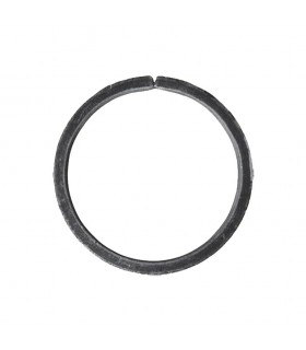 Cercle diamètre 110mm ext plat de 14x6mm en acier roulé non soudé.