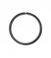 Cercle diamètre 110mm ext plat de 14x6mm en acier roulé non soudé.