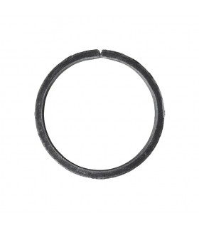 Cercle diamètre 110mm ext plat de 20x8mm en acier roulé non soudé.