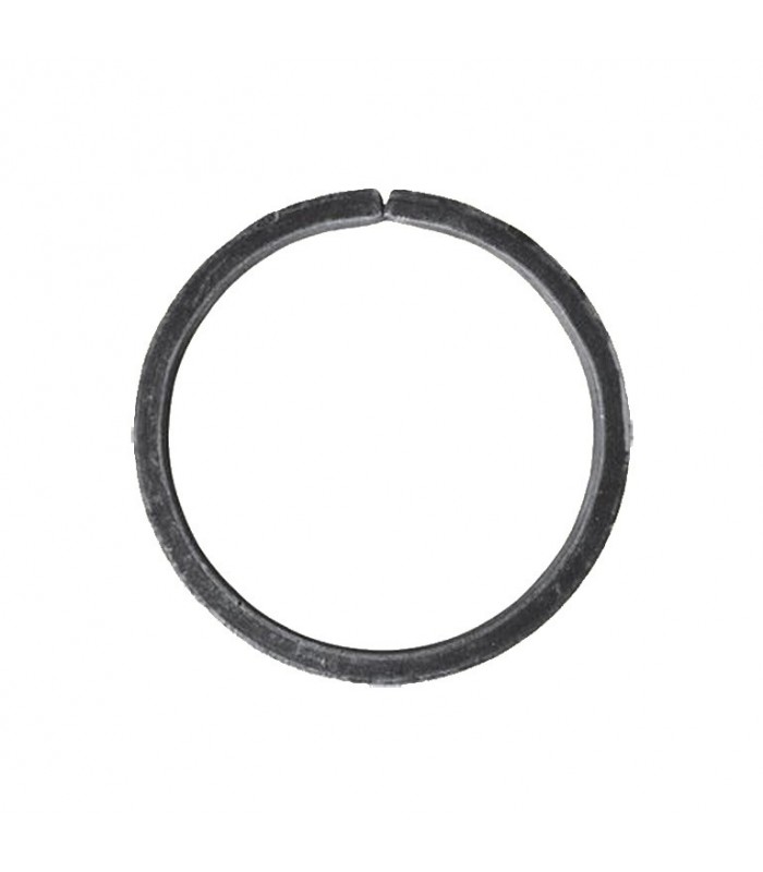 Cercle diamètre 110mm ext plat de 20x8mm en acier roulé non soudé.