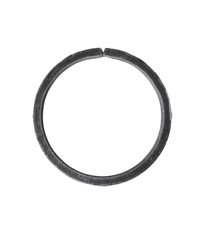 Cercle diamètre 120mm ext plat de 14x6mm en acier roulé non soudé.
