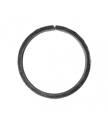 Cercle diamètre 120mm ext plat de 14x6mm en acier roulé non soudé.